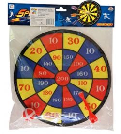 ENSEMBLE DE JEU DE FLÉCHETTES À VELCRO 28 CM (11